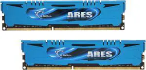 G.SKILL Ares Series 16GB (2 x 8GB) DDR3 1866 (PC3 14900) Desktop Memory Model F3-1866C10D-16GAB G.SKILL Ares Series 16GB (2 x 8GB) DDR3 1866 (PC3 14900) Desktop Memory Model F3-1866C10D-16GAB