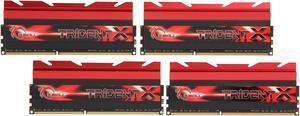 G.SKILL TridentX Series 32GB (4 x 8GB) DDR3 2400 (PC3 19200) Desktop Memory Model F3-2400C10Q-32GTX