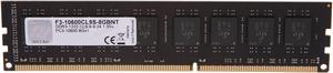 G.SKILL Value Series 8GB DDR3 1333 (PC3 10600) Desktop Memory Model F3-10600CL9S-8GBNT