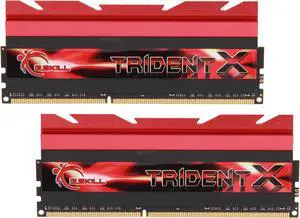 G.SKILL TridentX Series 16GB (2 x 8GB) DDR3 1866 (PC3 14900) Desktop Memory Model F3-1866C8D-16GTX