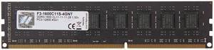 G.SKILL Value 4GB DDR3 1600 (PC3 12800) Desktop Memory Model F3-1600C11S-4GNT