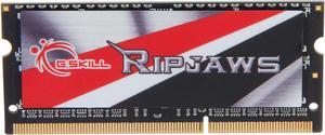 G.SKILL Ripjaws Series 8GB 204-Pin DDR3 SO-DIMM DDR3L 1600 (PC3L 12800) Laptop Memory Model F3-1600C9S-8GRSL