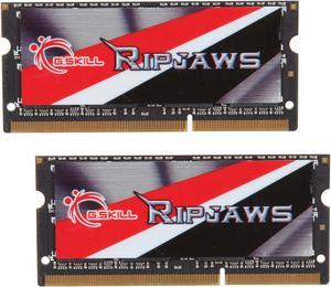 G.SKILL Ripjaws Series 16GB (2 x 8GB) 204-Pin DDR3 SO-DIMM DDR3L 1600 (PC3L 12800) Laptop Memory Model F3-1600C11D-16GRSL