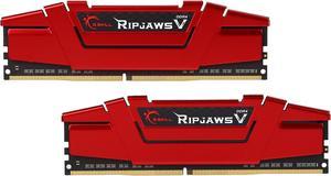 GSKILL Ripjaws V Series 16GB 2 x 8GB 288Pin PC RAM DDR4 2400 PC4 19200 Desktop Memory Model F42400C15D16GVR