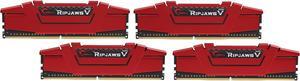 G.SKILL Ripjaws V Series 64GB (4 x 16GB) 288-Pin DDR4 SDRAM DDR4 2400 (PC4 19200) Desktop Memory Model F4-2400C15Q-64GVR