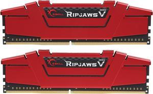 G.SKILL Ripjaws V Series 16GB (2 x 8GB) 288-Pin PC RAM DDR4 3200 (PC4 25600) Desktop Memory Model F4-3200C16D-16GVRB