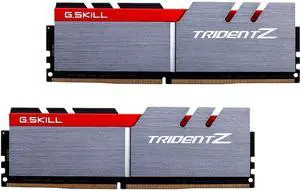 G.SKILL TridentZ Series 16GB (2 x 8GB) DDR4 3200 (PC4 25600) Desktop Memory Model F4-3200C14D-16GTZ