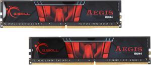 G.SKILL Aegis 8GB (2 x 4GB) DDR4 2400 (PC4 19200) Desktop Memory Model F4-2400C15D-8GIS