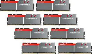 G.SKILL TridentZ Series 64GB (8 x 8GB) 288-Pin PC RAM DDR4 3200 (PC4 25600) Desktop Memory Model F4-3200C14Q2-64GTZ G.SKILL TridentZ Series 64GB (8 x 8GB) 288-Pin PC RAM DDR4 3200 (PC4 25600) Desktop Memory Model F4-3200C14Q2-64GTZ