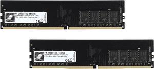 G.SKILL NS Series 16GB (2 x 8GB) DDR4 2400 (PC4 19200) Memory Kit Model F4-2400C15D-16GNS