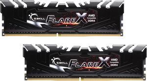 G.SKILL Flare X (for AMD) 16GB (2 x 8GB) 288-Pin PC RAM DDR4 2400 (PC4 19200) Memory (Desktop Memory) Model F4-2400C15D-16GFX