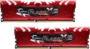 G.SKILL Flare X Series 32GB (2 x 16GB) DDR4 2400 (PC4 19200) Memory (Desktop Memory) Model F4-2400C15D-32GFXR
