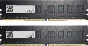 G.SKILL Value 8GB (2 x 4GB) DDR4 2400 (PC4 19200) Desktop Memory Model F4-2400C17D-8GNT