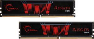 G.SKILL Aegis 32GB (2 x 16GB) 288-Pin PC RAM DDR4 2400 (PC4 19200) Desktop Memory Model F4-2400C17D-32GIS