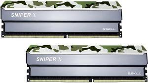 G.SKILL Sniper X Series 32GB (2 x 16GB) DDR4 2400 (PC4 19200) Desktop Memory Model F4-2400C17D-32GSXF