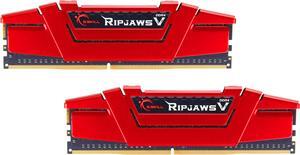 G.SKILL Ripjaws V Series 16GB (2 x 8GB) DDR4 2666 (PC4 21300) Desktop Memory Model F4-2666C19D-16GVR