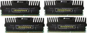 CORSAIR Vengeance 32GB (4 x 8GB) DDR3 1866 (PC3 14900) Desktop Memory Model CMZ32GX3M4X1866C10 CORSAIR Vengeance 32GB (4 x 8GB) DDR3 1866 (PC3 14900) Desktop Memory Model CMZ32GX3M4X1866C10