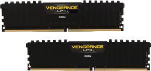 CORSAIR Vengeance LPX 16GB (2 x 8GB) 288-Pin PC RAM DDR4 2400 (PC4 19200) Memory Kit Model CMK16GX4M2A2400C14