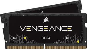 CORSAIR Vengeance 16GB (2 x 8GB) 260-Pin DDR4 SO-DIMM DDR4 2400 (PC4 19200) Notebook Memory Model CMSX16GX4M2A2400C16