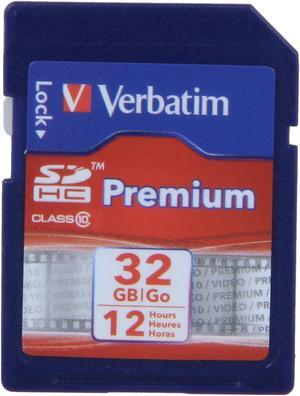 Verbatim 32GB Secure Digital High-Capacity (SDHC) Flash Card Model 96871