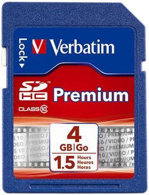 Verbatim 96171 Class 10 SDHC Card (4GB)