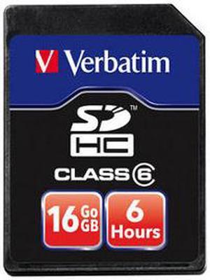 Verbatim 44031 16 GB Secure Digital High Capacity (SDHC) - 1 Card