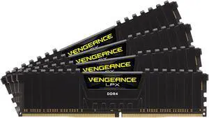 CORSAIR Vengeance LPX 16GB (4 x 4GB) DDR4 3000 (PC4 24000) Desktop Memory Model CMK16GX4M4C3000C16 CORSAIR Vengeance LPX 16GB (4 x 4GB) DDR4 3000 (PC4 24000) Desktop Memory Model CMK16GX4M4C3000C16