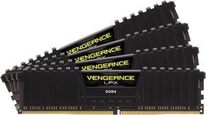 CORSAIR Vengeance LPX 64GB (4 x 16GB) DDR4 3200 (PC4 25600) Desktop Memory Model CMK64GX4M4C3200C16