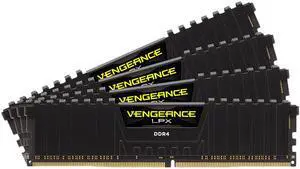 CORSAIR Vengeance LPX 64GB (4 x 16GB) DDR4 4000 (PC4 32000) Desktop Memory Model CMK64GX4M4X4000C18 CORSAIR Vengeance LPX 64GB (4 x 16GB) DDR4 4000 (PC4 32000) Desktop Memory Model CMK64GX4M4X4000C18