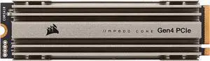 Corsair MP600 Core M.2 2280 4TB PCIe Gen 4.0 x4, NVMe 1.3 3D QLC Internal Solid State Drive (SSD) CSSD-F4000GBMP600COR