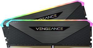 CORSAIR Vengeance RGB RT 16GB (2 x 8GB) 288-Pin DDR4 SDRAM DDR4 3600 (PC4 28800) AMD Optimized Desktop Memory Model CMN16GX4M2Z3600C16