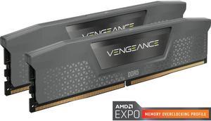 CORSAIR Vengeance 32GB (2 x 16GB) DDR5 6000 (PC5 48000) XMP 3.0 AMD EXPO Desktop Memory Model CMK32GX5M2D6000Z36