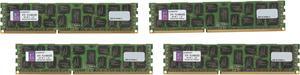 Kingston 32GB (4 x 8GB) 240-Pin DDR3 SDRAM DDR3 1600 ECC Registered System Specific Memory Model KTH-PL316K4/32G