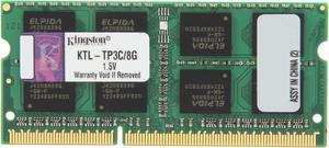 Kingston 8GB DDR3 1600 (PC3 12800) Unbuffered System Specific Memory Model KTL-TP3C/8G