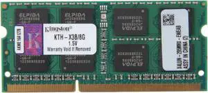 Kingston 8GB DDR3 1333 Unbuffered System Specific Memory Model KTH-X3B/8G