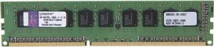 Kingston 4GB ECC Unbuffered DDR3 1600 (PC3 12800) Server Memory Model KVR16LE11S8/4I
