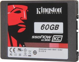 Kingston SSDNow KC300 SKC300S37A/60G 2.5" 60GB SATA III Enterprise Solid State Drive with Adapter