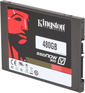 Kingston SSDNow V300 Series SV300S3D7480G 25 480GB SATA III Internal Solid State Drive SSD Desktop Bundle Kit