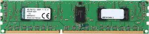 Kingston 4GB ECC Registered DDR3 1600 (PC3 12800) Server Memory Model KVR16R11S8/4I