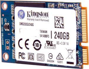 Kingston SSDNow mS200 mSATA 240GB SATA 6Gb/s Internal Solid State Drive (SSD) SMS200S3/240G