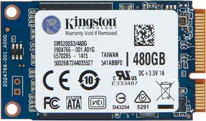 Kingston SSDNow mS200 mSATA 480GB SATA 6Gb/s Internal Solid State Drive (SSD) SMS200S3/480G