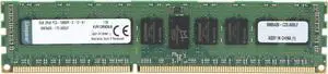 Kingston 8GB ECC Registered DDR3 1333 (PC3 10600) Server Memory Model KVR13R9D8/8