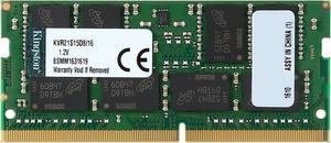 Kingston ValueRAM 16GB 260-Pin DDR4 SO-DIMM DDR4 2133 (PC4 17000) Laptop Memory Model KVR21S15D8/16