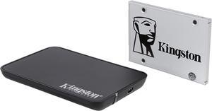 Kingston SSDNow UV400 2.5" 480GB SATA III TLC SSD Combo Bundle SUV400S3B7A/480G