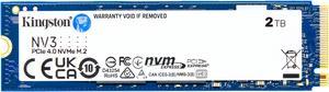 Kingston NV3 M2 2280 2TB PCIe 40 x4 NVMe Internal Solid State Drive SSD SNV3S2000G Up to 6000 MBs