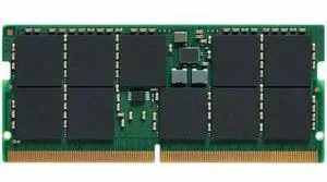 Kingston KSM56T46BD8KM-32HA Server Premier 32GB DDR5 SDRAM Memory Module - For Server - 32 GB - DDR5-5600/PC5-44800 DDR5 SDRAM - 5600 MHz - CL46 - 1.10 V - On-die ECC - Unbuffered - 262-pin - SoDIMM