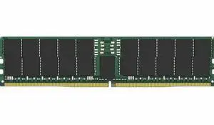 Kingston 64GB DDR5 SDRAM Memory Module - For Server - 64 GB - DDR5-5600/PC5-44800 DDR5 SDRAM - 5600 MHz Dual-rank Memory - CL46 - 1.10 V - ECC - Registered - 288-pin - DIMM