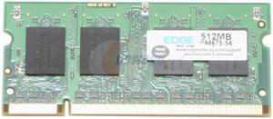 EDGE Tech 512MB 200-Pin DDR2 SO-DIMM DDR2 667 (PC2 5300) Laptop Memory Model PE205331