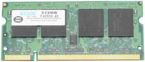 EDGE Tech 512MB 200-Pin DDR2 SO-DIMM DDR2 533 (PC2 4200) Laptop Memory Model PE199890
