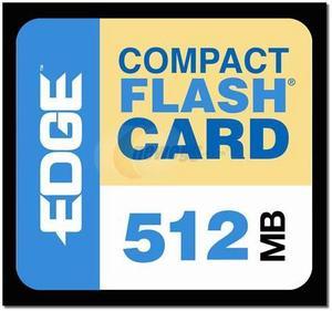 EDGE Tech EDGE Premium 512MB Compact Flash (CF) Flash Media Model PE179502